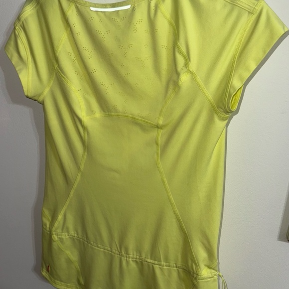 Women's Yellow Active Top - Picture 3 of 4